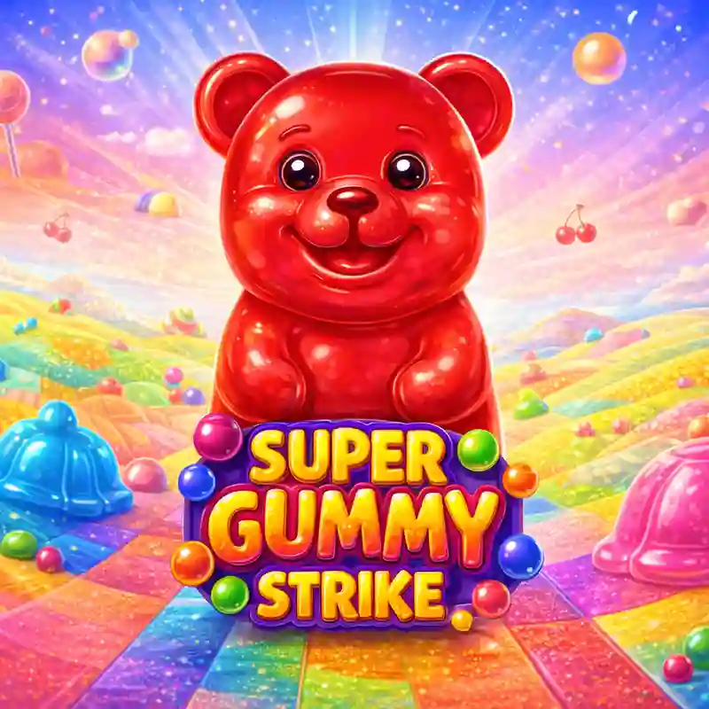 Super Gummy Strike slot game interface